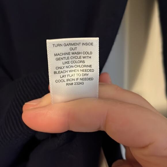 ⚡️ 3 for $20 ⚡️ New York & Company 7th Avenue Midnight Blue Cardigan - Picture 10 of 10